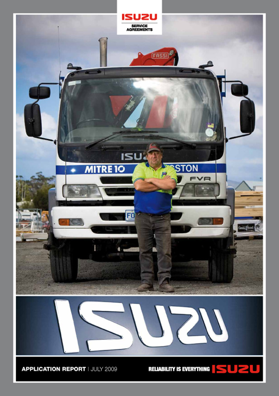 Isuzu Service Brochure Cover